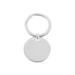 Porte Clefs Peg Acier Blanc - Bijoux fantaisie Homme | Marc Orian