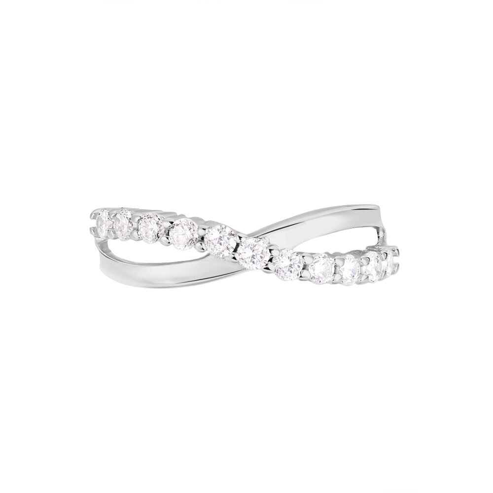 Bague Elorie Argent Oxyde De Zirconium - Bagues avec pierre Femme | Marc Orian