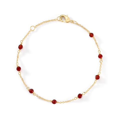 Bracelet Calliope Plaqu&eacute; Or Dor&eacute; Agate - Bracelets fantaisie Femme | Marc Orian