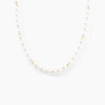 Collier Billes Or Jaune Perle De Culture - Colliers avec pierres Femme | Marc Orian