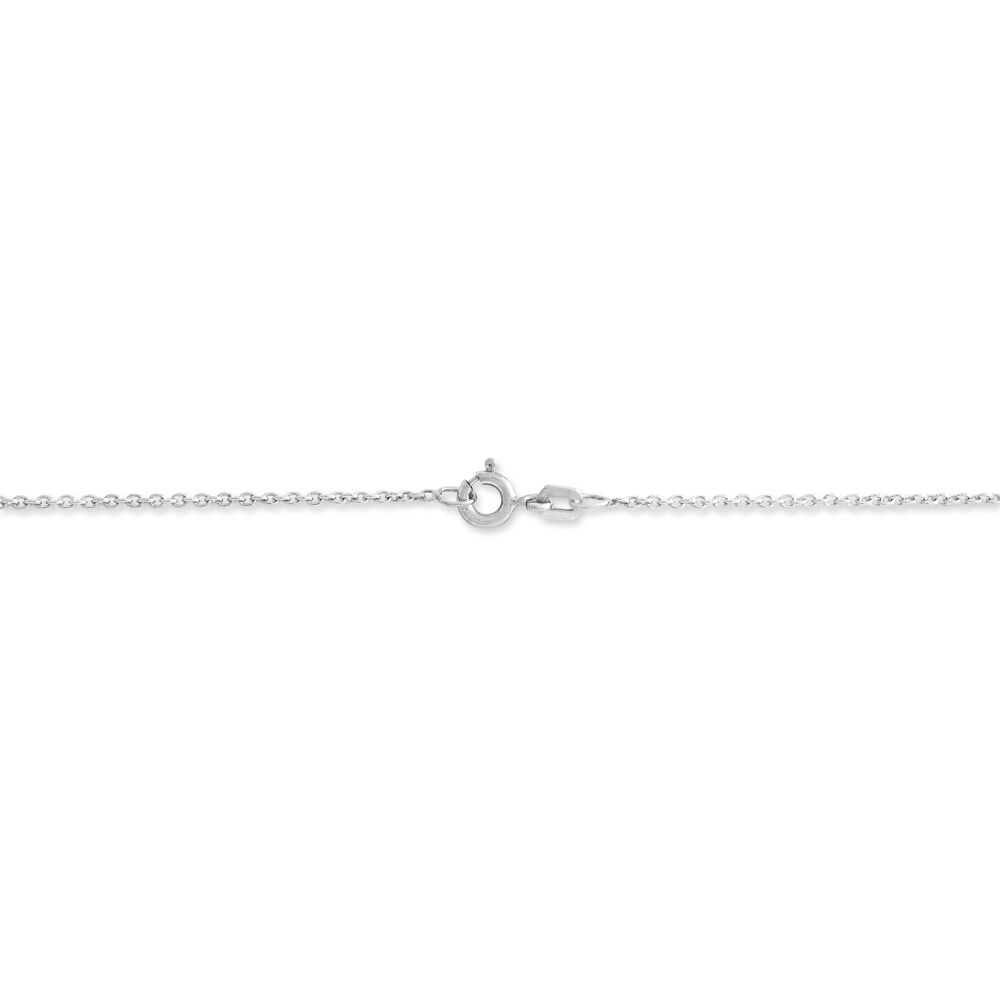Cha&icirc;ne Ilda Maille For&ccedil;at Limee Or Blanc - Chaines Femme | Marc Orian