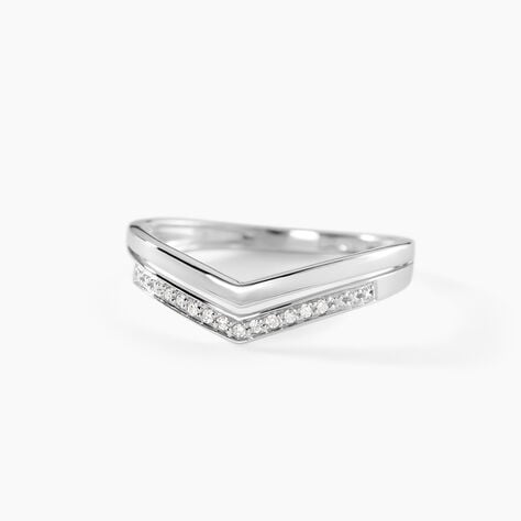 Bague Shadene Or Blanc Diamant - Parures de mariage Femme | Marc Orian