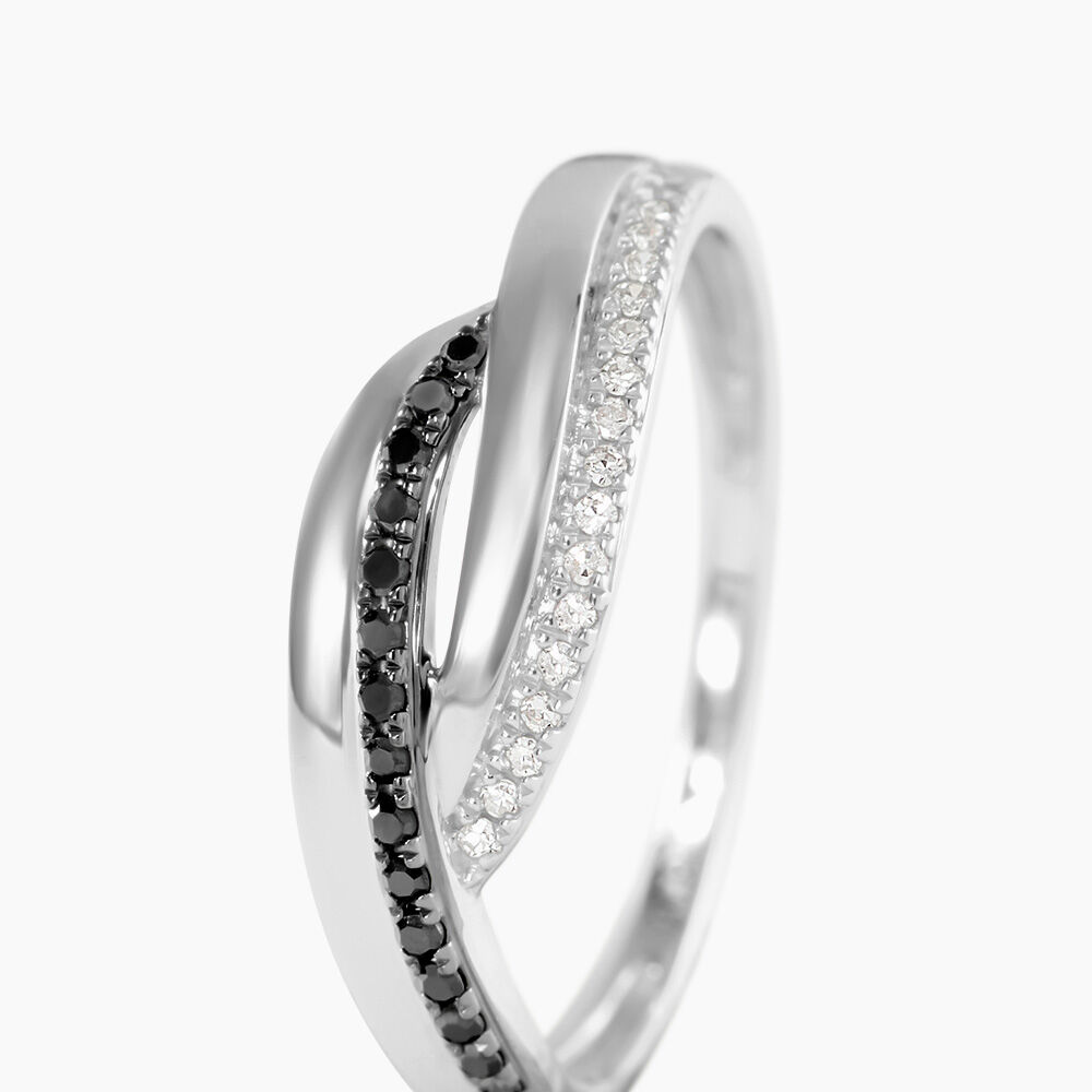 Bague Melinda Or Blanc Diamant - Bagues pierres pr&eacute;cieuses Femme | Marc Orian