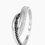 Bague Melinda Or Blanc Diamant - Bagues pierres pr&eacute;cieuses Femme | Marc Orian
