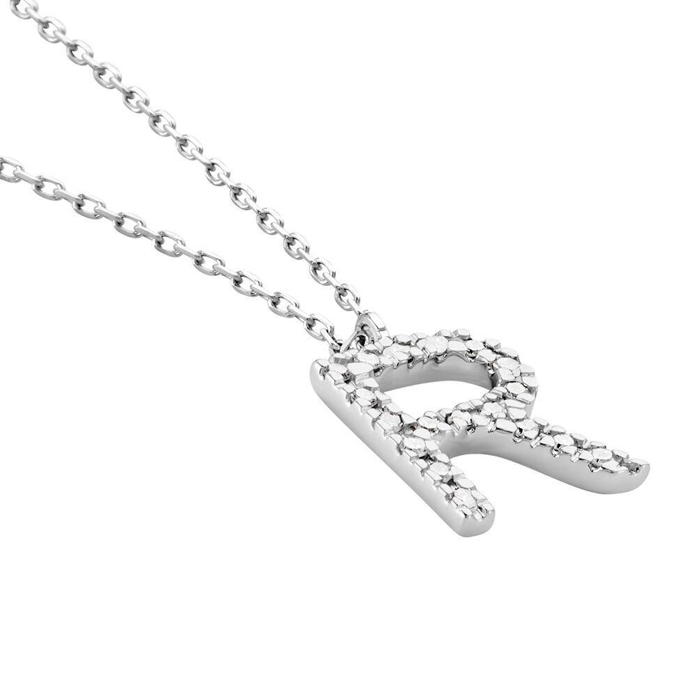 Collier Oran Or Blanc Diamant - Colliers avec pierres Femme | Marc Orian