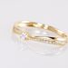 Bague Solitaire Asia Or Jaune Diamant - Bagues Solitaire Femme | Marc Orian