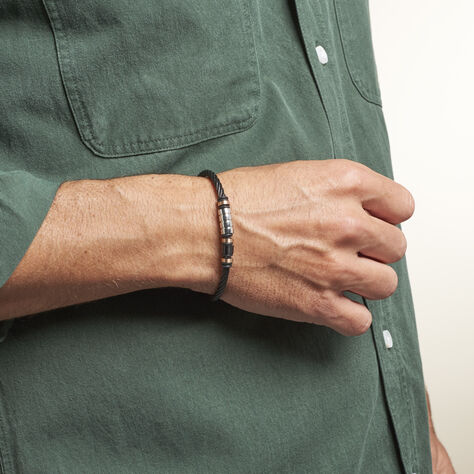Bracelet Alexandre Acier Bicolore - Bracelets Homme | Marc Orian
