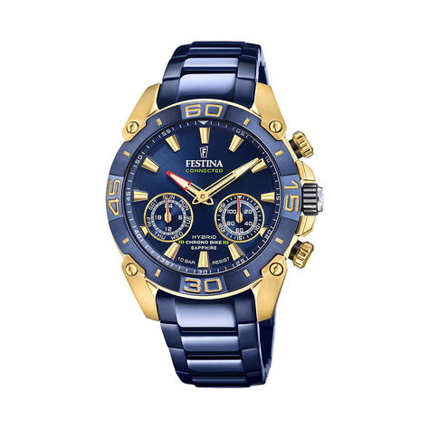 Coffret Montre Festina Chronobike Connectee Hybride Bleu - Montres Homme | Marc Orian
