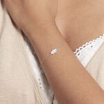 Bracelet Dorothea Argent Blanc Oxyde De Zirconium - Bracelets fantaisie Femme | Marc Orian