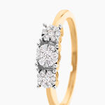 Bague Shaine Or Jaune Diamant - Bagues pierres pr&eacute;cieuses Femme | Marc Orian