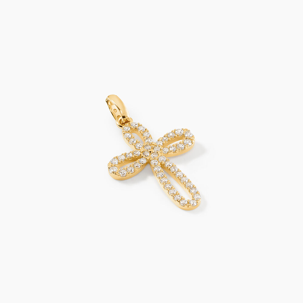 Pendentif Chastity Or Jaune Oxyde De Zirconium - Pendentifs Femme | Marc Orian