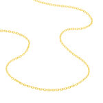 Cha&icirc;ne Igoa Maille For&ccedil;at Diamantee Or Jaune - Chaines Femme | Marc Orian