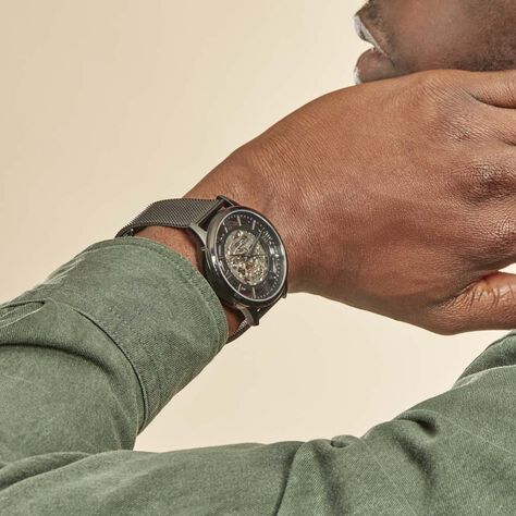 Montre Festina Skeleton Automatic Blanc - Montres automatique Homme | Marc Orian