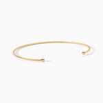 Bracelet Jonc Lou Plaqu&eacute; Or Jaune - Bracelets joncs Femme | Marc Orian