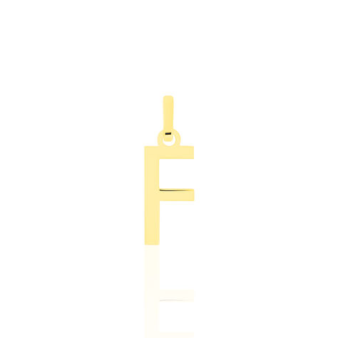 Pendentif Ionia Lettre Or Jaune - Pendentifs Famille | Marc Orian