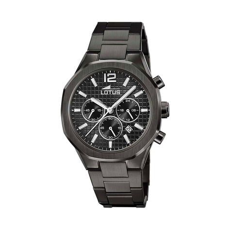 Montre Lotus Excellent Noir - Montres &eacute;tanches Homme | Marc Orian