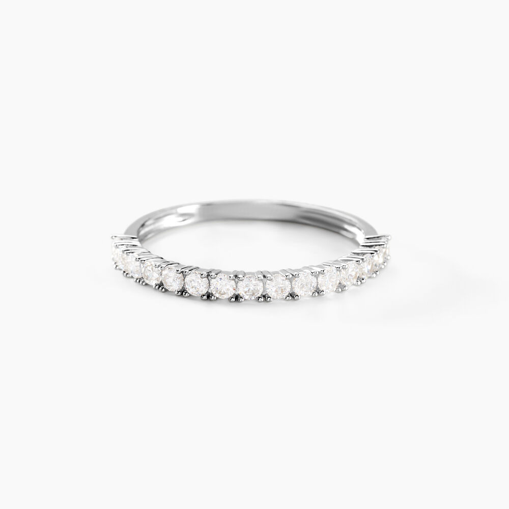 Alliance Julietta Or Blanc Oxyde De Zirconium - Alliances duo Femme | Marc Orian