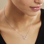 Collier Marthe Argent Blanc Perle De Culture Et Oxyde De Zirconium - Colliers avec pierres Femme | Marc Orian
