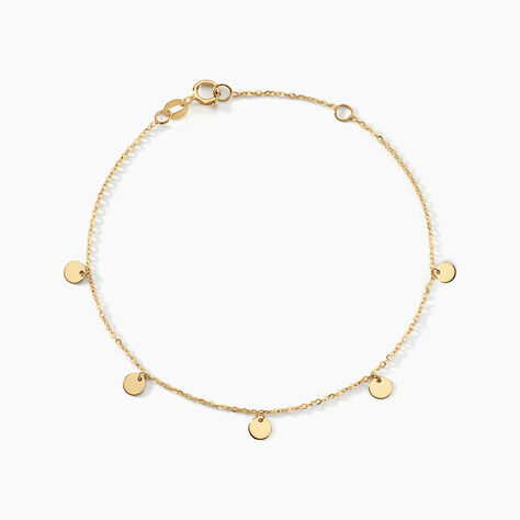 Bracelet Eleonora Or Jaune - Bracelets Medailles Femme | Marc Orian