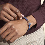 Bracelet Acier Blanc Analya Cordon - Bracelets cordons Homme | Marc Orian