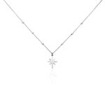 Collier Pearce Argent Blanc - Colliers fantaisie Femme | Marc Orian