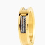 Bague Phebus Him Classique Acier Jaune - Bijoux fantaisie Homme | Marc Orian