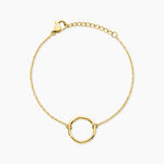 Bracelet Helma Acier Jaune - Bracelets cha&icirc;nes Femme | Marc Orian