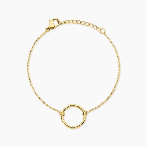 Bracelet Helma Acier Jaune - Bracelets cha&icirc;nes Femme | Marc Orian