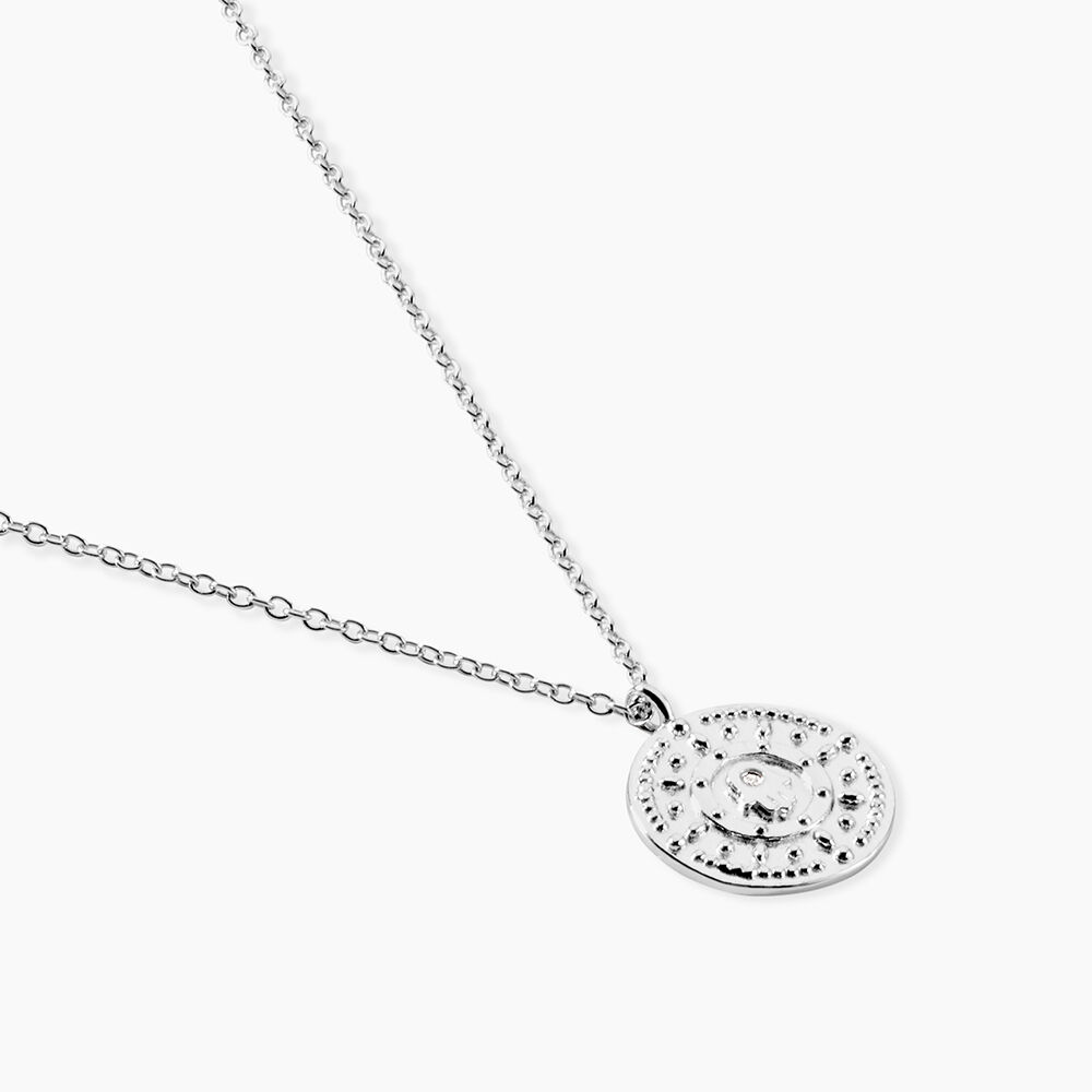 Collier Dhyana Argent Blanc Oxyde De Zirconium - Colliers avec pierres Femme | Marc Orian