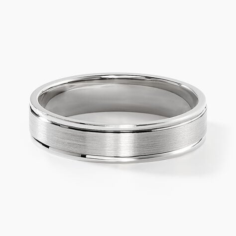 Alliance Patricio Palladium Blanc Ruban - Alliances duo Unisex | Marc Orian