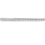 Bracelet Izel Maille Anglaise Or Blanc - Bracelets mailles Femme | Marc Orian