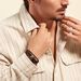 Bracelet Acier Blanc Stephanos - Bracelets cuir Homme | Marc Orian