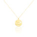 Collier Benedicte Message Or Jaune - Colliers ete Enfant | Marc Orian