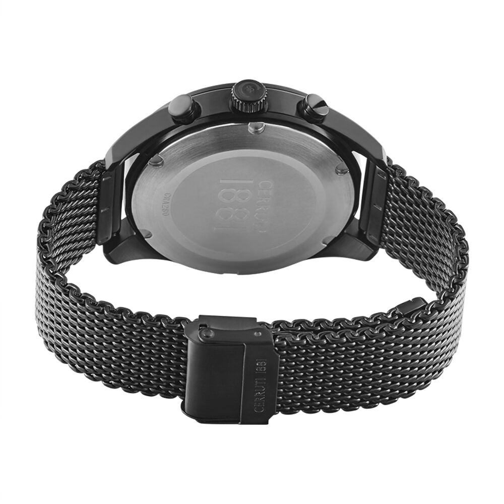 Montre Cerruti Grottamare Noir - Montres étanches Homme | Marc Orian