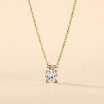 Collier Zilda Or Jaune Oxyde De Zirconium - Colliers avec pierres Femme | Marc Orian