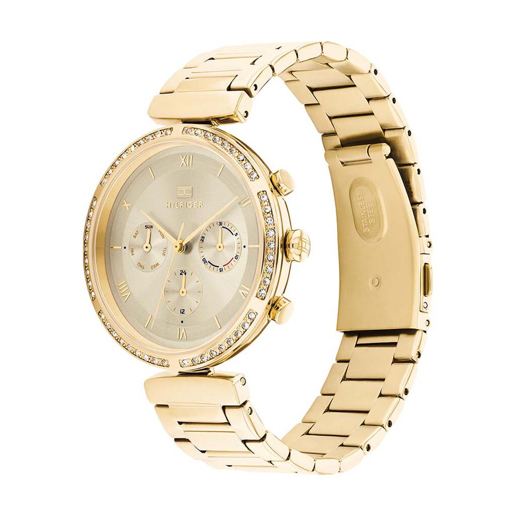 Montre Tommy Hilfiger Doré - Montres Femme | Marc Orian