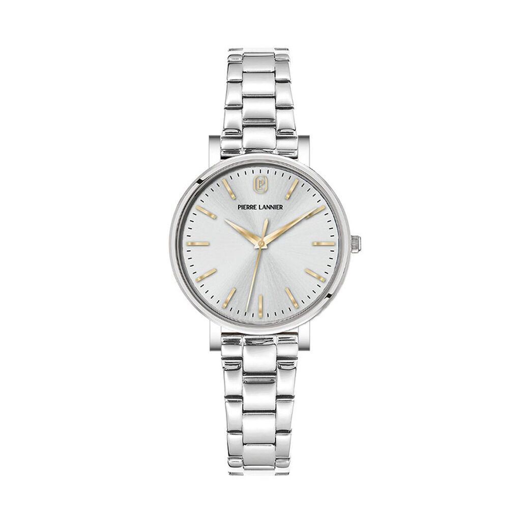 Montre Pierre Lannier Essential Argent&eacute; - Montres &eacute;tanches Femme | Marc Orian