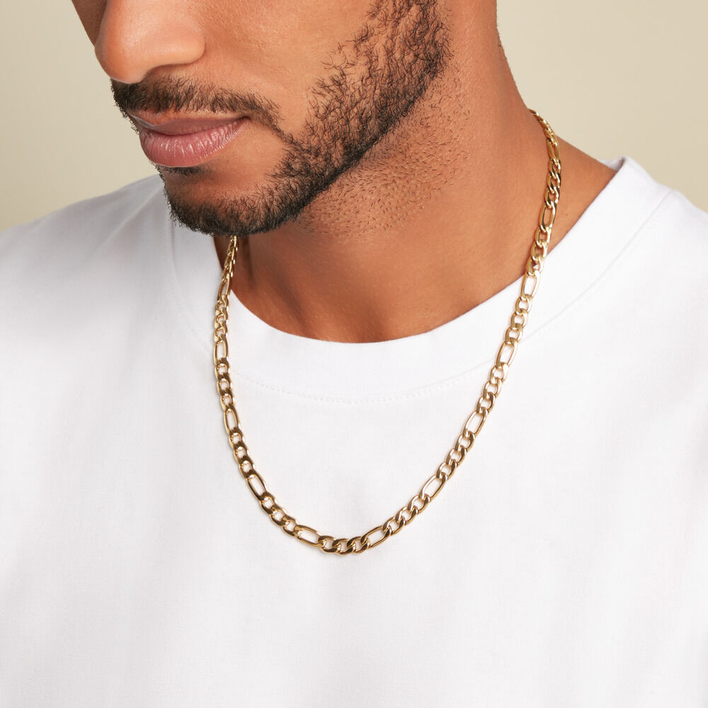 Collier Phebus Him Acier Doré - Colliers fantaisie Homme | Marc Orian