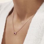 Collier Argent Rose Astor Oxydes De Zirconium - Colliers avec pierres Femme | Marc Orian