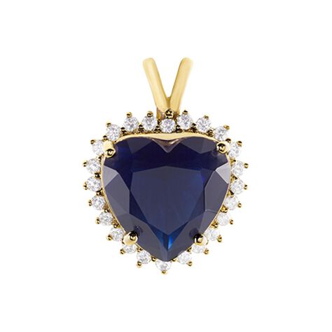 Pendentif Nelsa Plaqué Or Jaune Oxyde De Zirconium - Pendentifs Femme | Marc Orian