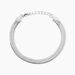 Bracelet Hera Melitta Acier Blanc - Bracelets mailles Femme | Marc Orian
