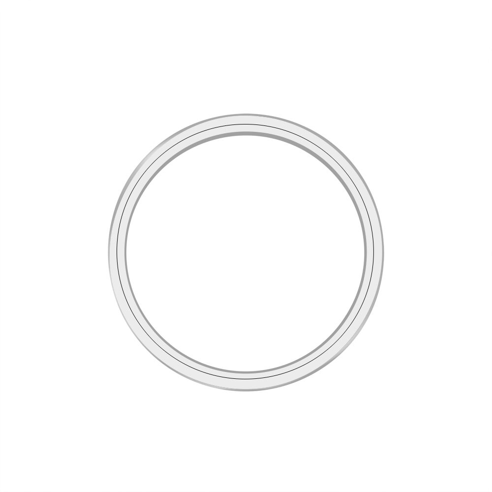 Alliance Laurie Demi-tour Or Blanc Diamant - Alliances avec pierres Femme | Marc Orian