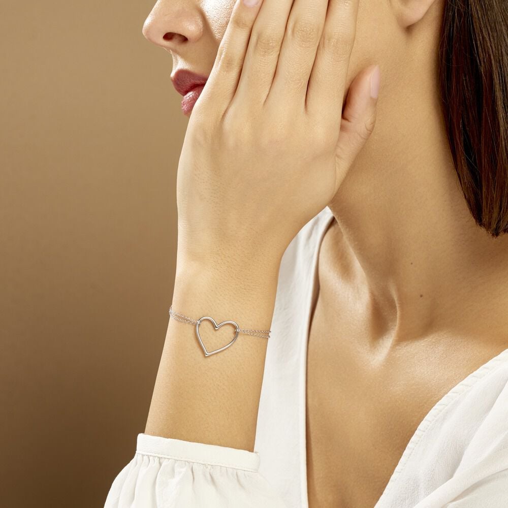 Bracelet Lighty Acier Blanc - Bracelets chaînes Femme | Marc Orian