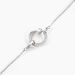 Bracelet Peer Argent Blanc Oxyde De Zirconium - Bracelets fantaisie Femme | Marc Orian