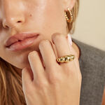 Bague Bulle Doree Acier Jaune - Bijoux fantaisie Femme | Marc Orian