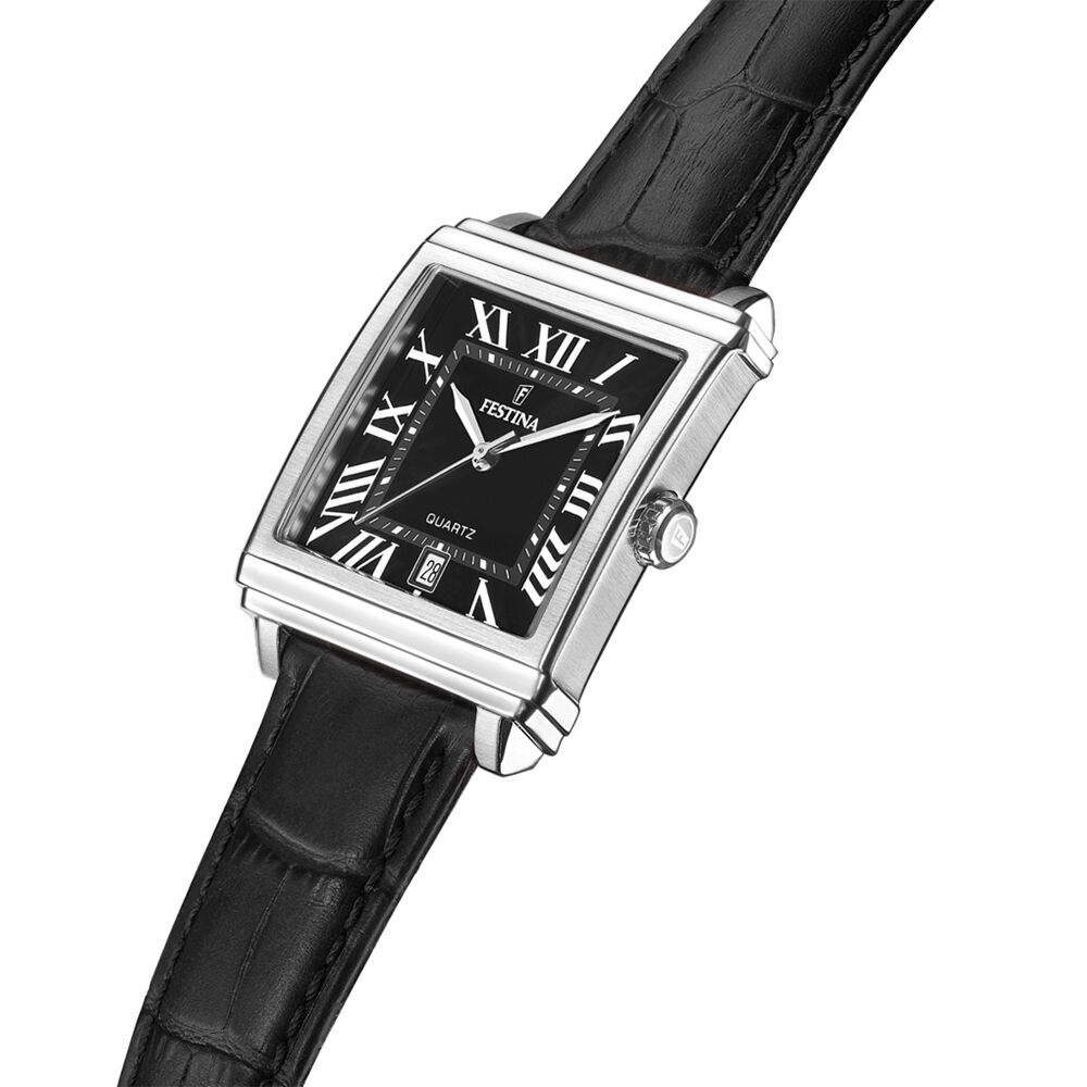 Montre Festina On The Square Noir - Montres étanches Homme | Marc Orian