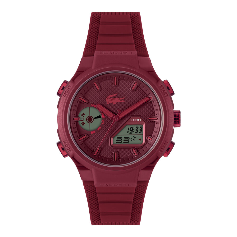 Montre Lacoste Lc33 Bordeaux - Montres Homme | Marc Orian