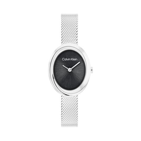Montre Calvin Klein Twisted Bezel 24 Noir - Montres &eacute;tanches Femme | Marc Orian