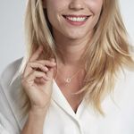 Collier Poeae Plaqu&eacute; Or Jaune Oxyde De Zirconium - Colliers avec pierres Femme | Marc Orian