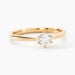 Bague Solitaire Athena Or Jaune Diamant - Solitaires Femme | Marc Orian